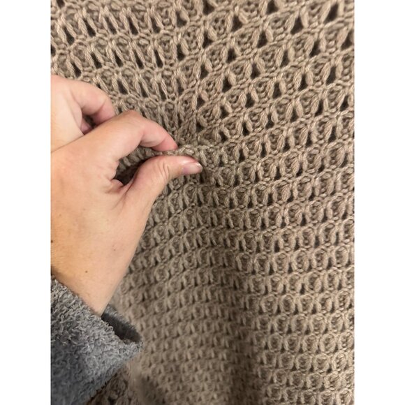 Garnet Hill Granny Core Recycled Cashmere Bobble Stitch Sweater - Picture 9 of 11